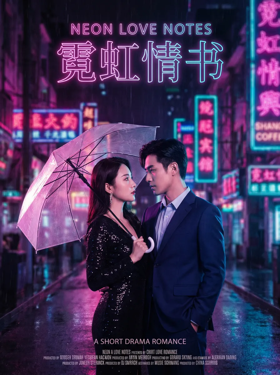 秘密入口官網 热播都市爱情短剧 - 霓虹情书海报